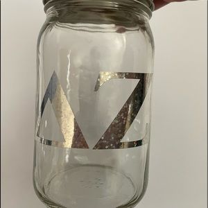 large delta zeta dz mason jar